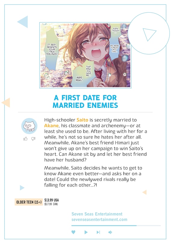 Back cover_I Got Married to the Girl I Hate Most in Class (Manga) Vol. 4