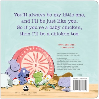 Back cover_I’ll Be a Chicken Too