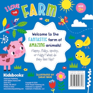 Back cover_I Love the Farm (Touch & Feel Board Book)