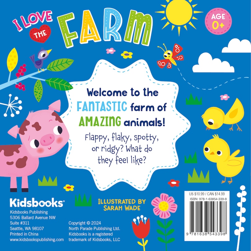 Back cover_I Love the Farm (Touch & Feel Board Book)