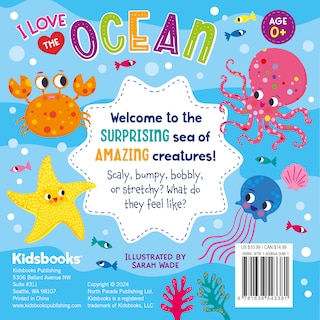 Back cover_I Love the Ocean (Touch & Feel Board Book)