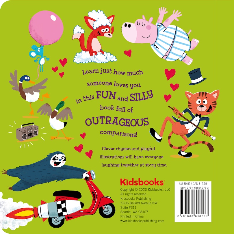 Back cover_I Love You More Than a Dancing Dinosaur