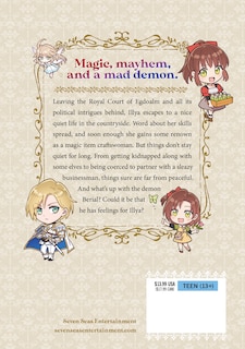 Couverture arrière_I Quit My Apprenticeship as a Royal Court Wizard to Become a Magic Item Craftswoman (Manga) Vol. 2