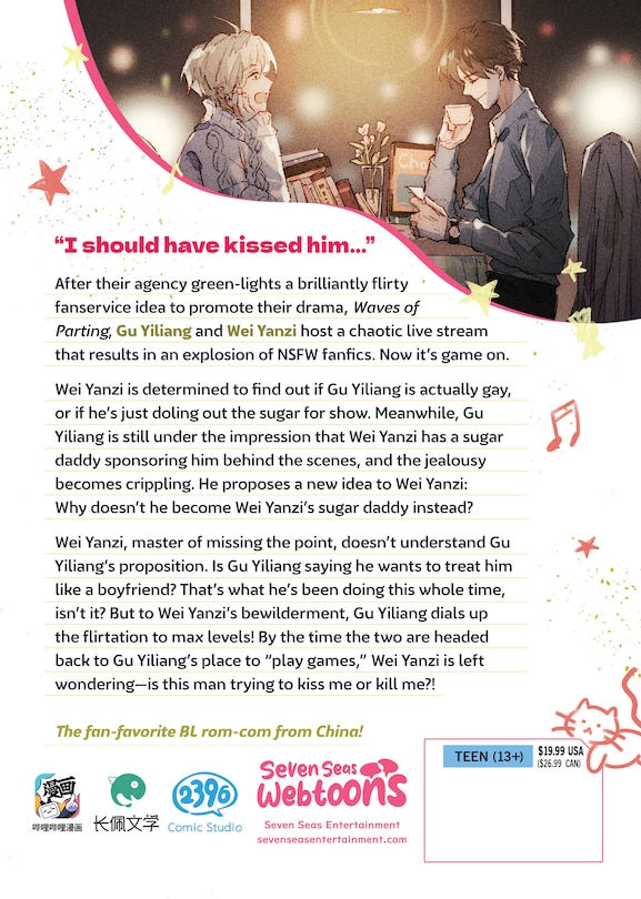 Back cover_I Ship My Rival x Me (The Comic / Manhua) Vol. 3