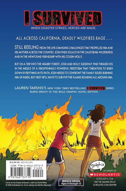 Back cover_I Survived the California Wildfires, 2018 (I Survived Graphic Novel #13)