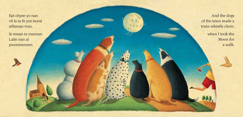 Aperçu du contenu 3_I Took the Moon for a Walk (Bilingual Haitian Creole & English)