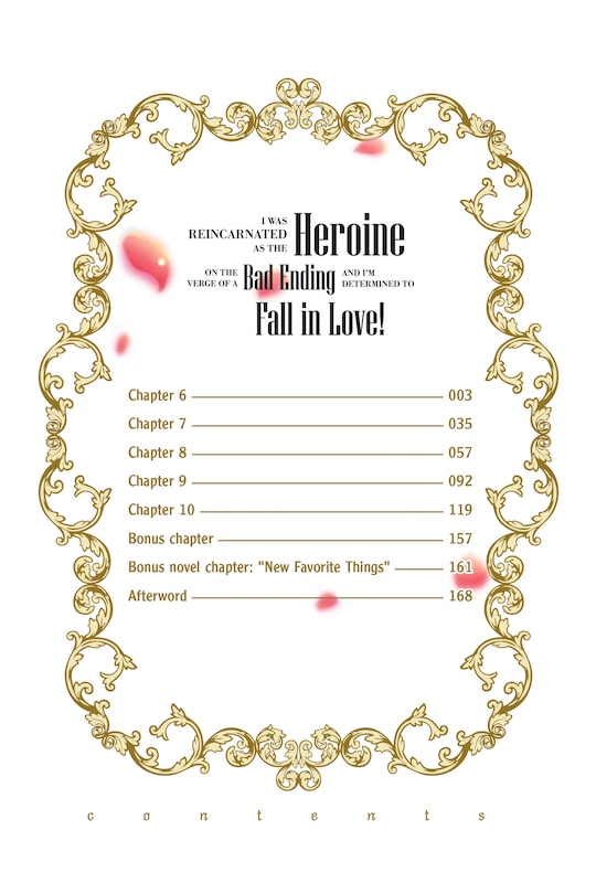 Sample content 4_I Was Reincarnated as the Heroine on the Verge of a Bad Ending, and I'm Determined to Fall in Love!, Volume 2
