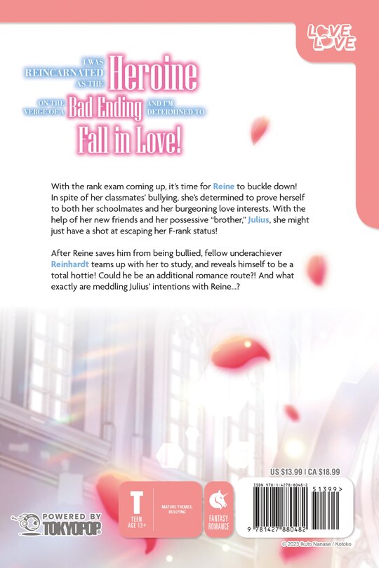 Sample content 5_I Was Reincarnated as the Heroine on the Verge of a Bad Ending, and I'm Determined to Fall in Love!, Volume 2