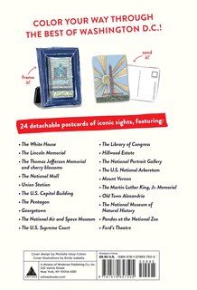 Back cover_Iconic Washington D.C. Coloring Book