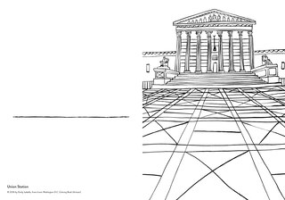 Sample content 3_Iconic Washington D.C. Coloring Book