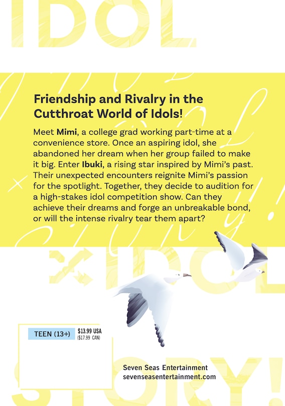 Back cover_IDOL x IDOL STORY! Vol. 1