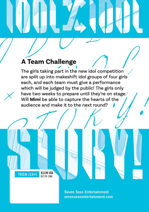 Couverture arrière_IDOL x IDOL STORY! Vol. 3