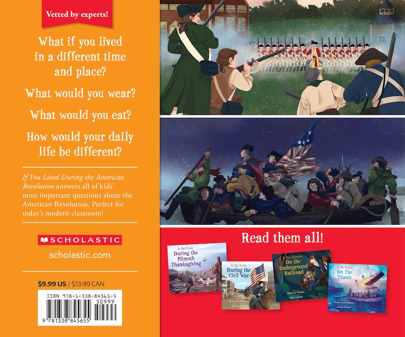 Couverture arrière_If You Lived During the American Revolution