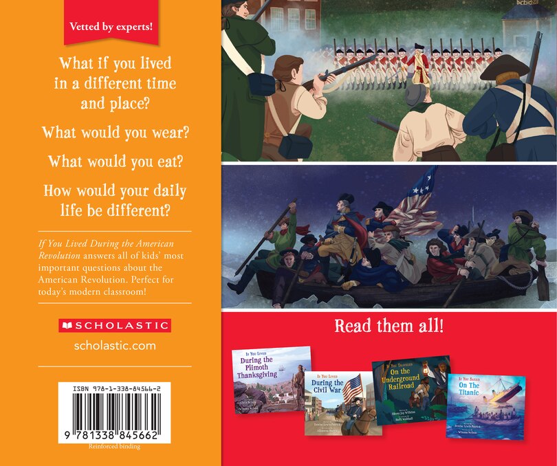 Couverture arrière_If You Lived During the American Revolution