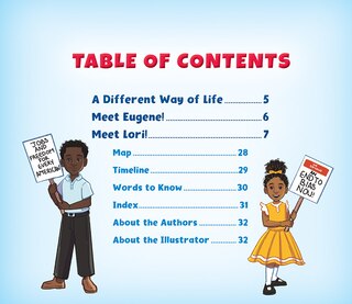 Table of contents_If You Were a Kid at the March on Washington