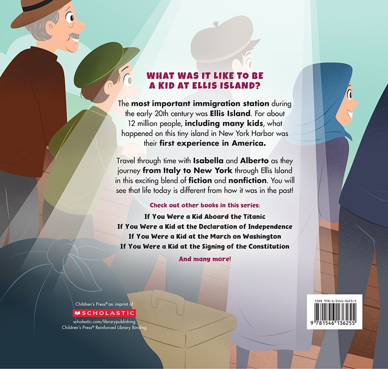 Back cover_If You Were a Kid at Ellis Island
