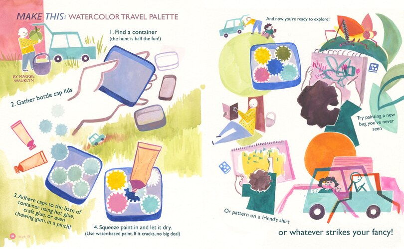 Aperçu du contenu_Illustoria: For Creative Kids And Their Grownups