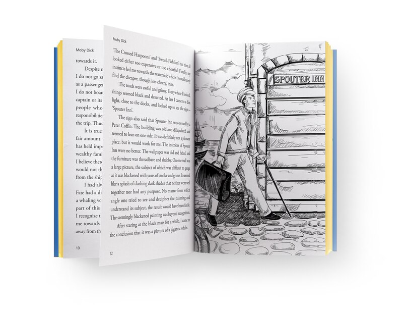 Aper&ccedil;u du contenu 2_Illustrated Classics: Moby Dick