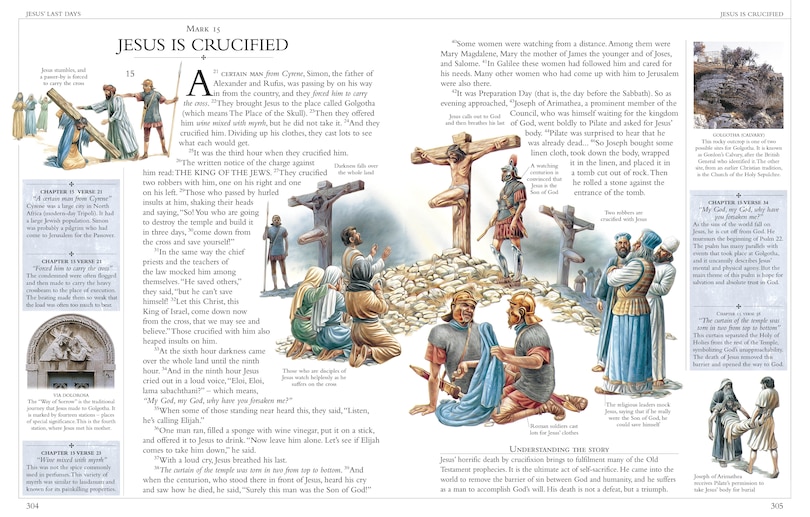 Aper&ccedil;u du contenu_Illustrated Family Bible