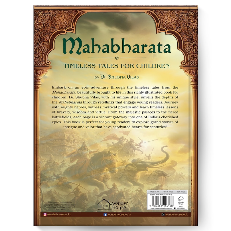 Aper&ccedil;u du contenu 5_Illustrated Mahabharata: Timeless Tales for Children (Deluxe Edition)