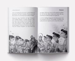 Sample content_Illustrated Ramayana For Children (Black and White)