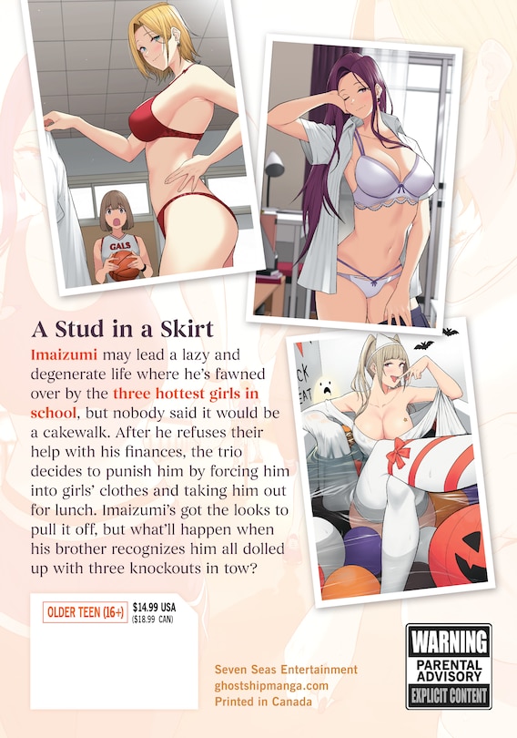 Back cover_Imaizumi Brings All the Gals to His House Vol. 2