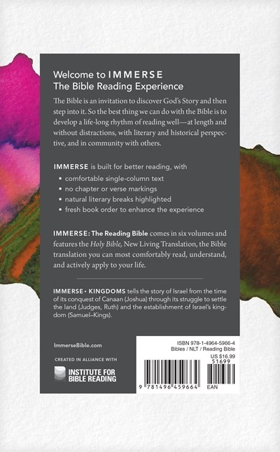 Back cover_Immerse: Kingdoms (Softcover)