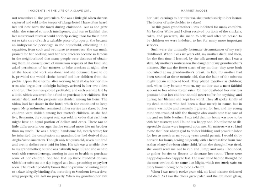 Aperçu du contenu_Incidents in the Life of a Slave Girl