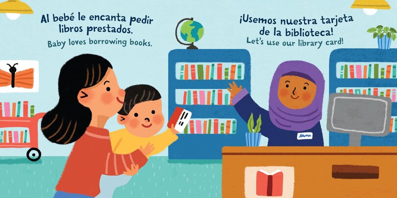 Aperçu du contenu_Indestructibles Al Bebé le Encanta la Biblioteca/ Baby Loves the Library