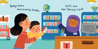 Sample content_Indestructibles Baby Loves the Library (English)
