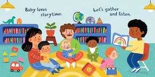 Sample content 2_Indestructibles Baby Loves the Library (English)