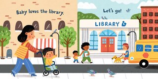 Sample content 3_Indestructibles Baby Loves the Library (English)
