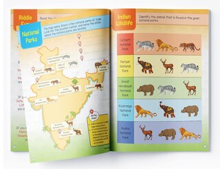 Aper&ccedil;u du contenu_INDIA - Fun Activity Book for Children