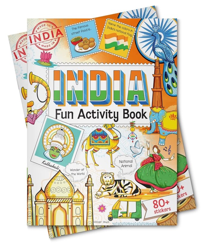 Aper&ccedil;u du contenu 3_INDIA - Fun Activity Book for Children