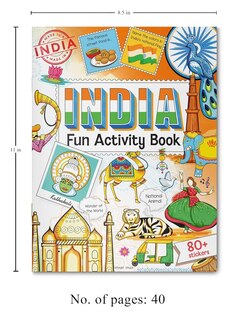 Aper&ccedil;u du contenu 4_INDIA - Fun Activity Book for Children