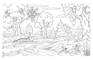 Sample content 3_Indigenous Art Colouring & Activity Book