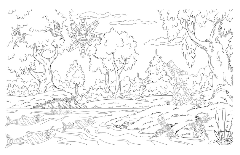 Sample content 3_Indigenous Art Colouring & Activity Book