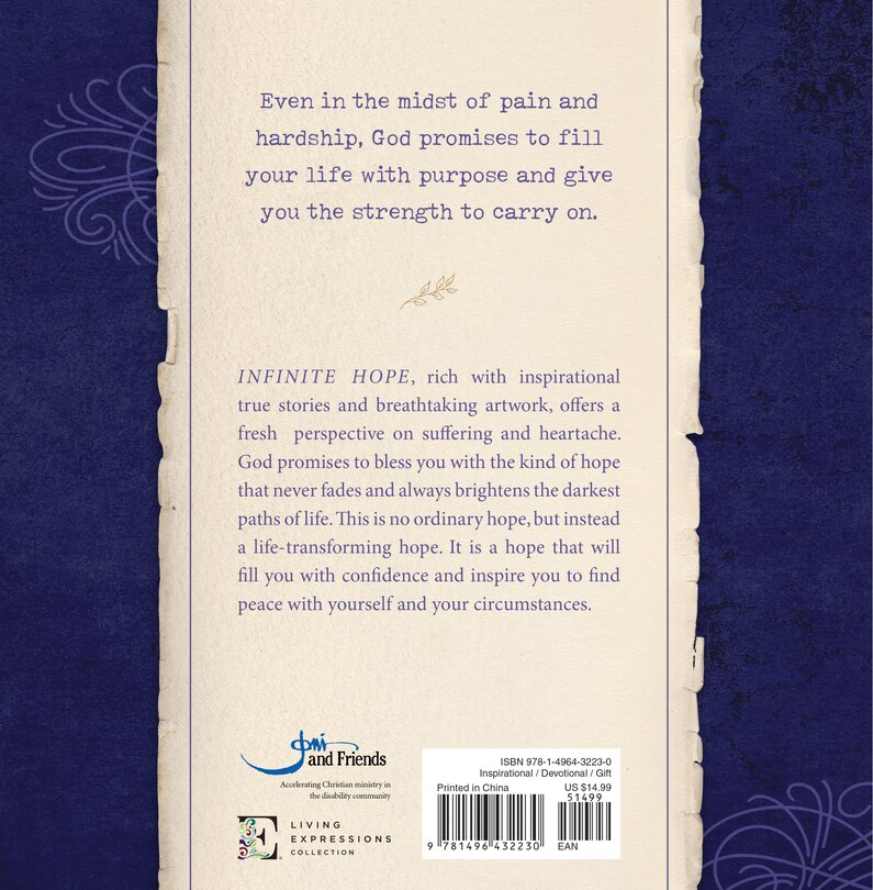 Back cover_Infinite Hope In The Midst Of Struggles