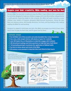 Couverture arri&egrave;re_Inspire Bible for Kids NLT (Softcover)