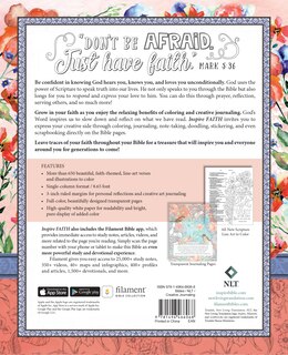 Back cover_Inspire FAITH Bible NLT, Filament Enabled (Hardcover LeatherLike, Coral Blooms)
