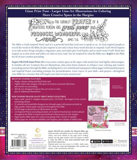 Back cover_Inspire Prayer Bible Giant Print Nlt, Filament Enabled (Leatherlike, Purple)