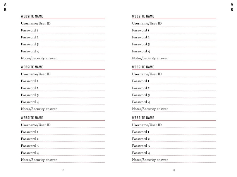 Sample content 3_Internet Password Keeper