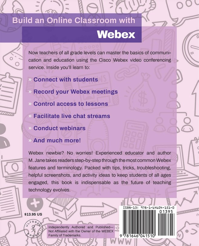 Couverture arri&egrave;re_Introduction to Teaching with Webex