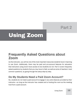 Aper&ccedil;u du contenu_Introduction to Teaching with Zoom