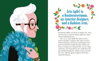 Sample content_Iris Apfel: A Little Golden Book Biography