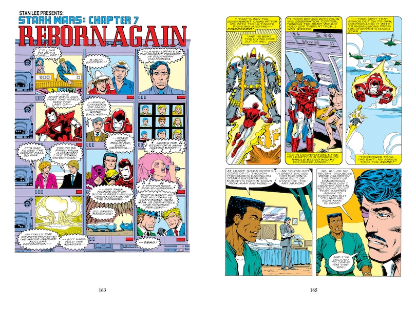 Sample content 3_Iron Man: Armor Wars Omnibus Mark Bright Cover