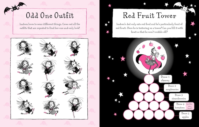 Aper&ccedil;u du contenu 2_Isadora Moon Ultimate Activity Book