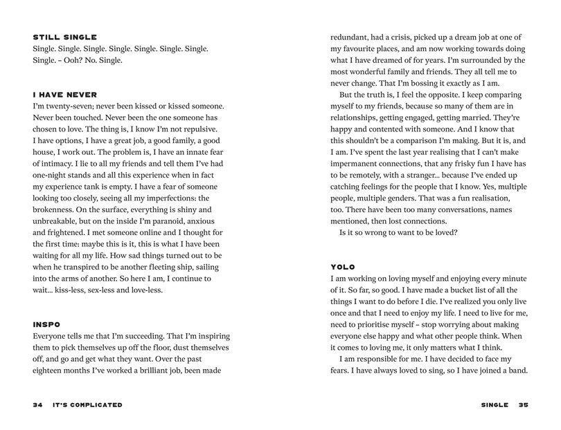 Sample content 4_It’s Complicated: Confessions of messy modern love