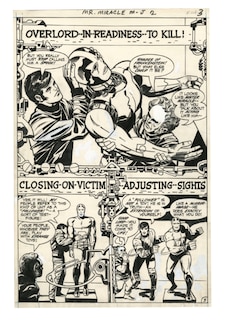 Aperçu du contenu_Jack Kirby’s Mister Miracle Artist’s Edition