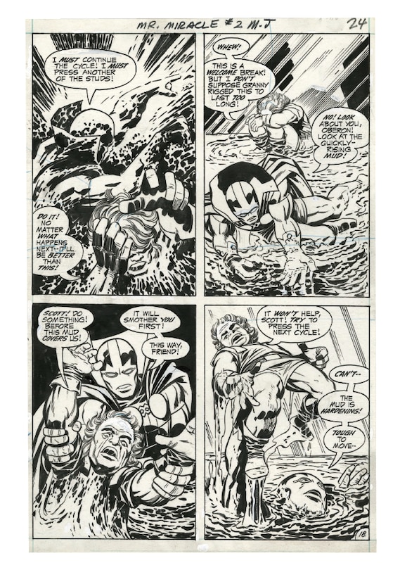 Aperçu du contenu 2_Jack Kirby’s Mister Miracle Artist’s Edition